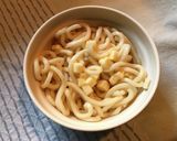 残りカレーでチーズのうまみカレーうどん作り方5写真