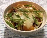 残りカレーでチーズのうまみカレーうどん作り方8写真