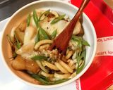 残りカレーでチーズのうまみカレーうどん作り方9写真