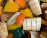 生揚げと根菜の煮物作り方14写真