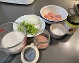 麹とアーモンドミルクのクリームパスタ作り方2写真