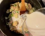 麹とアーモンドミルクのクリームパスタ作り方7写真