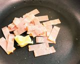 カルボナーラ甘酒×スペシャル味噌味作り方2写真