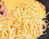 カルボナーラ甘酒×スペシャル味噌味作り方5写真