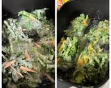 さくさくっ！簡単！春菊とにんじんの天ぷら作り方5写真