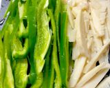 レンチン簡単♪牛肉の細切り炒め風作り方1写真
