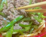 レンチン簡単♪牛肉の細切り炒め風作り方4写真