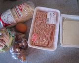 ~。:*和風きのこ豆腐ハンバーグ*:。~作り方1写真