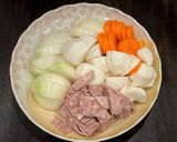 かぶの豆乳ポトフ作り方1写真