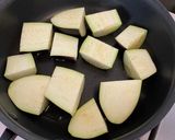 フライパン皮ごと焼きなす　作り方3写真