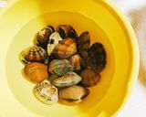 我が家のあさりのみそ汁作り方1写真