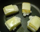♡お餅ピザ~サクサク焼き♡作り方3写真