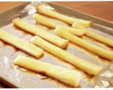 食パン耳で☆おしゃれ生ハムスティック作り方2写真