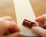 春巻きの皮で作るチョコパイ風作り方2写真