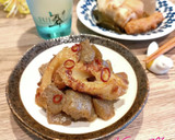 ちくわと蒟蒻のピリ辛炒め作り方7写真
