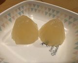 卵の空きパックでりんごシャーベットアイス作り方4写真