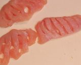 ダイヤモンドカット鶏ムネ唐揚げ作り方4写真