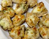 椎茸のツナマヨチーズ　トースター焼き作り方10写真