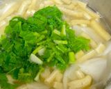 かぶと油揚げの味噌汁^^作り方6写真