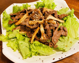 簡単！牛肉とエリンギのオイスターソース炒作り方5写真