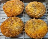 冷凍ハンバーグde メンチカツ作り方5写真