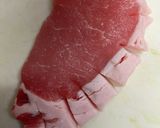 柔らか〜ぁ厚切り豚ロース肉の甘酢焼き作り方3写真