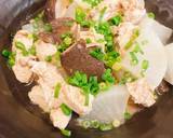 だし香る大根鶏胸肉しいたけの塩煮込み作り方8写真