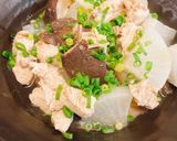 だし香る大根鶏胸肉しいたけの塩煮込み作り方8写真