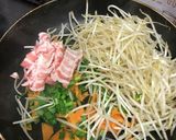 宮崎辛麺焼きそば作り方1写真