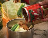 もつ鍋の缶詰で簡単牛もつ鍋♪カレー味編作り方2写真