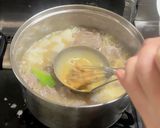 冬レシピ　里芋でおいしい！酒かす味噌芋煮作り方5写真