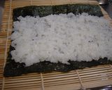 夫の好物♡キムチで恵方巻き（巻き寿司）①作り方3写真