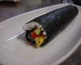 夫の好物♡キムチで恵方巻き（巻き寿司）①作り方7写真