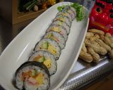 夫の好物♡キムチで恵方巻き（巻き寿司）①作り方9写真