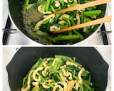 小松菜と油揚げの煮物＊食材2つの簡単副菜作り方6写真