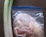 材料2つ、長ネギと鶏モモ肉で”ネギト”作り方1写真