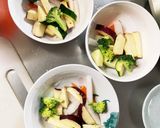 根菜茄子麺つゆで簡単甘辛温野菜サラダ作り方7写真