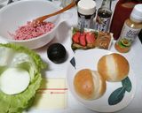 ハンバーガー覚え書き作り方1写真