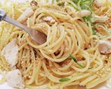 フライパンのみ☆鶏肉としめじの和風パスタ作り方6写真