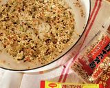 ありがち食材の雑穀でひとりランチ！作り方1写真