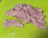 鶏胸肉＆キャベツ＆人参のカレー風味サラダ作り方1写真