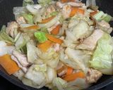 鶏胸肉＆キャベツ＆人参のカレー風味サラダ作り方6写真