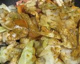 鶏胸肉＆キャベツ＆人参のカレー風味サラダ作り方8写真