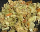 鶏胸肉＆キャベツ＆人参のカレー風味サラダ作り方9写真