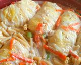 冬に食べたい♪鶏むね白菜ロール作り方17写真