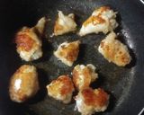 茄子と鶏皮ボールの酢豚風作り方5写真