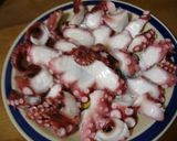 ♪　～タコの刺身で生レバー風～　♪ゴマ油作り方2写真