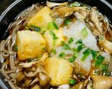 揚げ出し豆腐と舞茸のお蕎麦作り方7写真