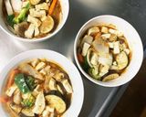 肉無豆腐シーフード風味焼きそば味野菜炒め作り方16写真