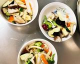 肉無ピリ辛オイスターパスタ味春雨炒め煮作り方10写真
